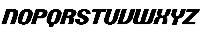 Talisman Italic 18 Font UPPERCASE
