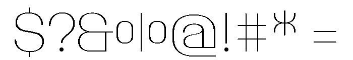 Talisman Italic 2 Font OTHER CHARS