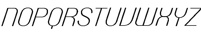 Talisman Italic 30 Font UPPERCASE