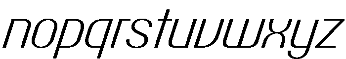 Talisman Italic 31 Font LOWERCASE