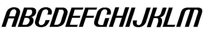 Talisman Italic 34 Font UPPERCASE