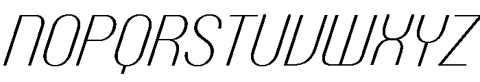 Talisman Italic 48 Font UPPERCASE