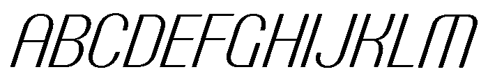 Talisman Italic 49 Font UPPERCASE