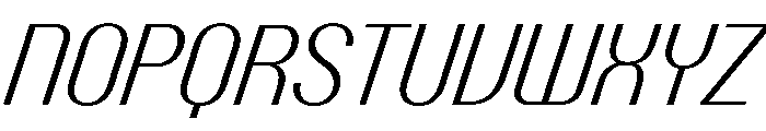 Talisman Italic 49 Font UPPERCASE