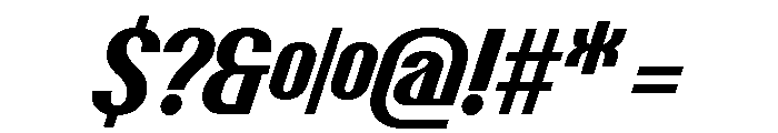 Talisman Italic 53 Font OTHER CHARS