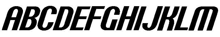 Talisman Italic 53 Font UPPERCASE