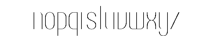Talisman Italic 55 Font LOWERCASE