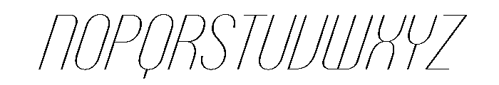 Talisman Italic 64 Font UPPERCASE