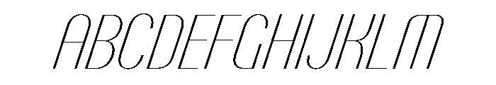 Talisman Italic 65 Font UPPERCASE