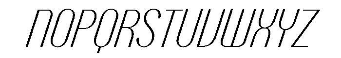 Talisman Italic 66 Font UPPERCASE