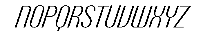 Talisman Italic 67 Font UPPERCASE