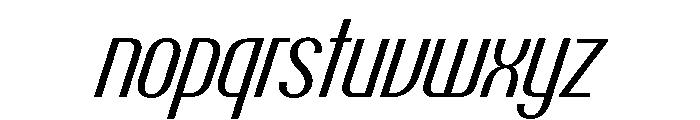 Talisman Italic 68 Font LOWERCASE