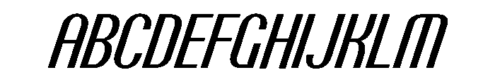 Talisman Italic 69 Font UPPERCASE
