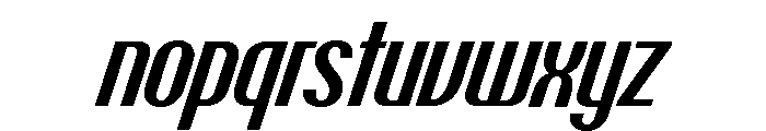 Talisman Italic 70 Font LOWERCASE