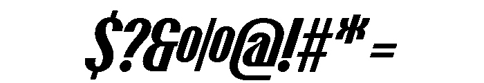 Talisman Italic 71 Font OTHER CHARS