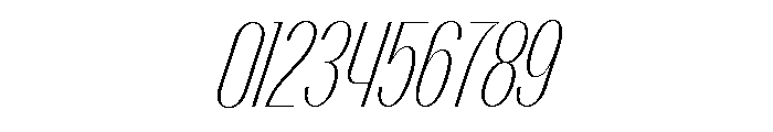 Talisman Italic 83 Font OTHER CHARS