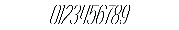 Talisman Italic 84 Font OTHER CHARS
