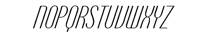 Talisman Italic 84 Font UPPERCASE