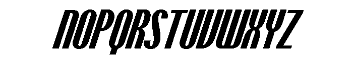 Talisman Italic 89 Font UPPERCASE