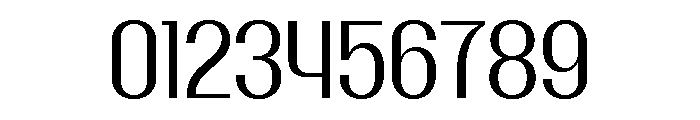 Talisman Narrow Regular Font OTHER CHARS