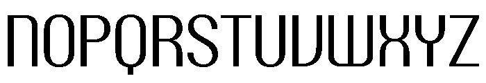 Talisman Narrow Regular Font UPPERCASE