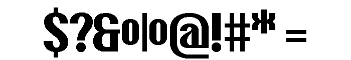 Talisman Narrow Variable Bold Italic Font OTHER CHARS