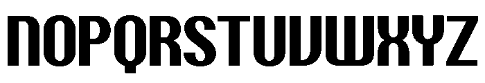 Talisman Narrow Variable Bold Italic Font UPPERCASE