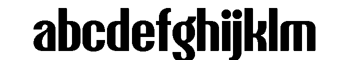 Talisman Narrow Variable Bold Italic FONT