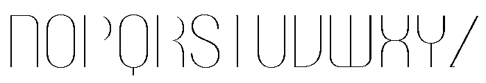 Talisman Narrow Variable Hairline Italic Font UPPERCASE