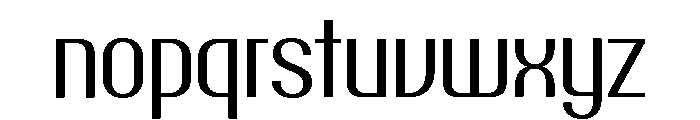 Talisman Narrow Variable Italic Font LOWERCASE