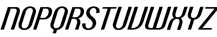 Talisman Narrow Variable Medium Italic 2 Font UPPERCASE