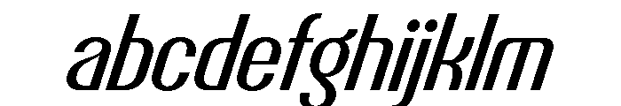 Talisman Narrow Variable Medium Italic 2 FONT