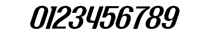 Talisman Narrow Variable Semibold Italic 2 Font OTHER CHARS