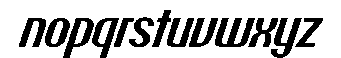 Talisman Narrow Variable Semibold Italic 2 Font LOWERCASE