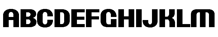 Talisman Normal Variable Extrabold Italic Font UPPERCASE