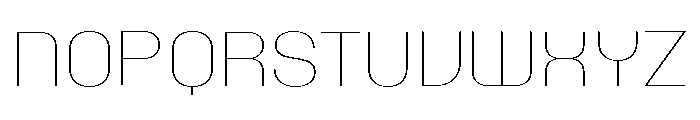 Talisman Normal Variable Hairline Italic Font UPPERCASE