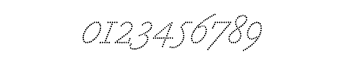 Tanja Italic Font OTHER CHARS