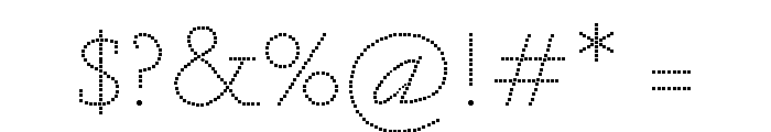 Tanja Roman Font OTHER CHARS