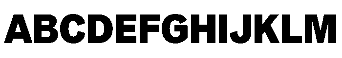 TaurusGrotesk Black Font UPPERCASE
