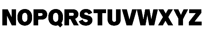 TaurusGrotesk Black Font UPPERCASE
