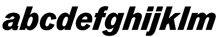 TaurusGrotesk HeavyItalic FONT