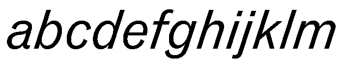 TaurusGrotesk Italic FONT