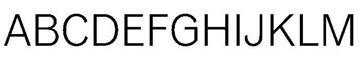 TaurusGrotesk Light Font UPPERCASE