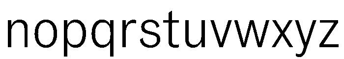 TaurusGrotesk Light Font LOWERCASE