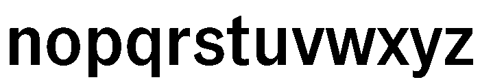 TaurusGrotesk Medium Font LOWERCASE