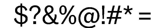 TaurusGrotesk Regular Font OTHER CHARS