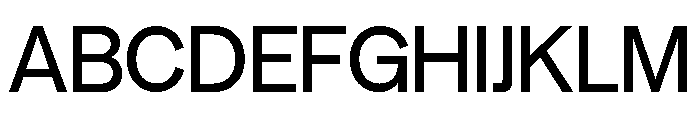 Tausend Plakat Regular Font UPPERCASE