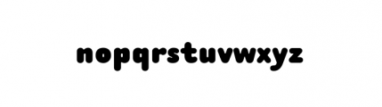 Tar Complete Black Font LOWERCASE