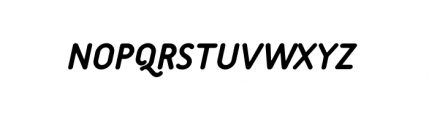 Tar Complete OldStyle MediumItalic Font UPPERCASE