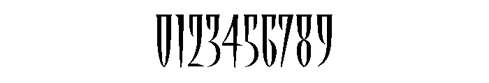 Talon Regular Font OTHER CHARS